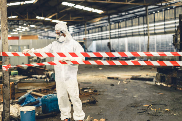 Professional Unattended Death Cleanup technician working in Princeton Junction, NJ